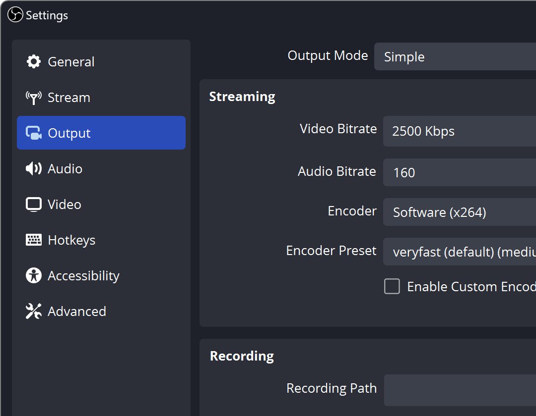 OBS Studio 软件截图