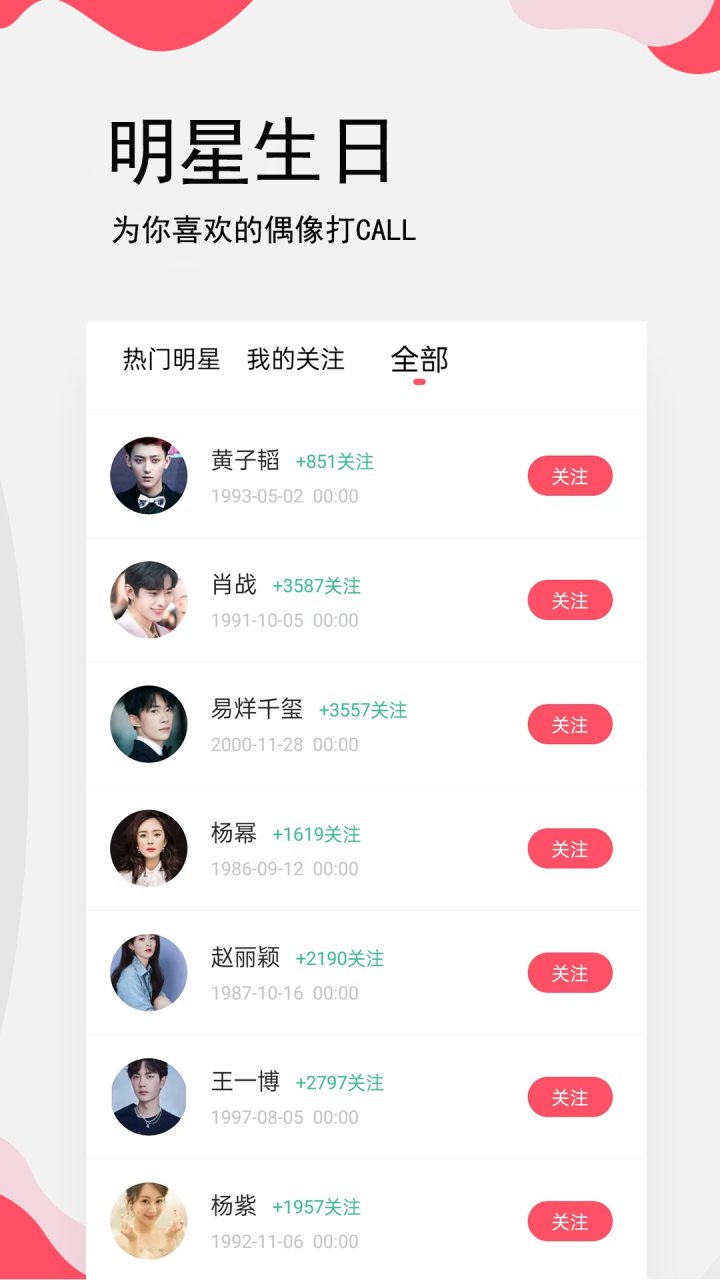 生日提醒管家 软件截图
