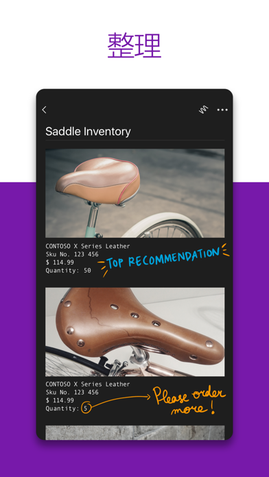 OneNote 软件截图