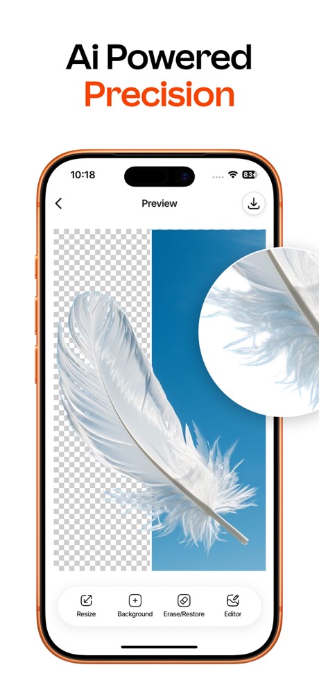 Remove.bg 软件截图