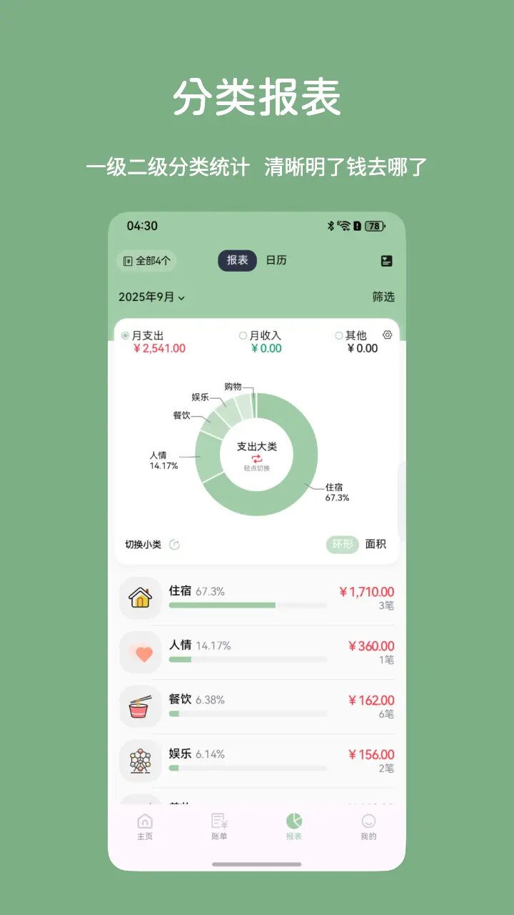 小青账 软件截图