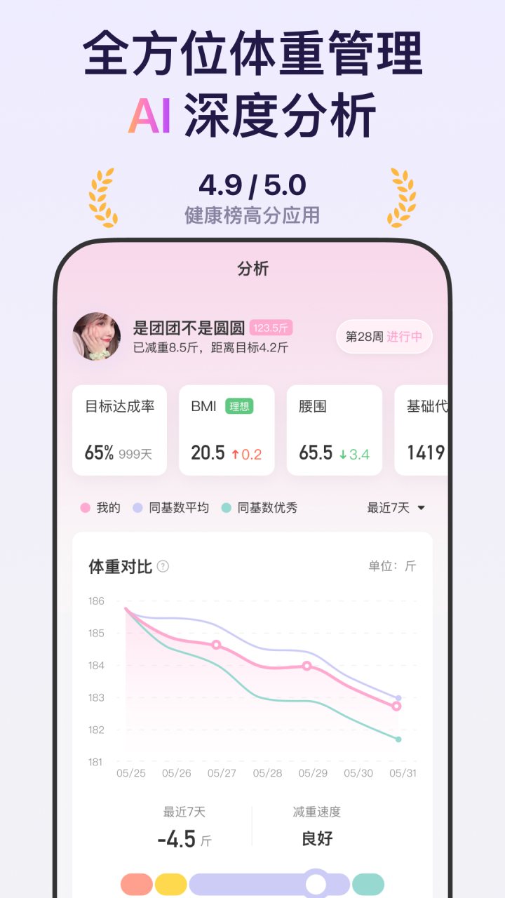 体重小本 软件截图