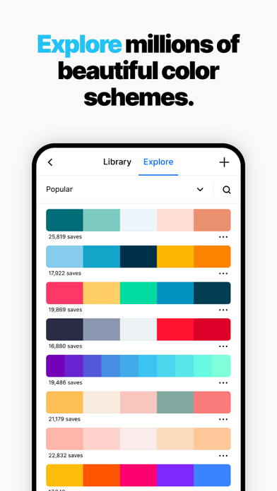 Coolors 软件截图