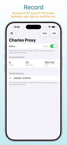 Charles Proxy 软件截图