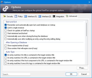 KeePass 软件截图