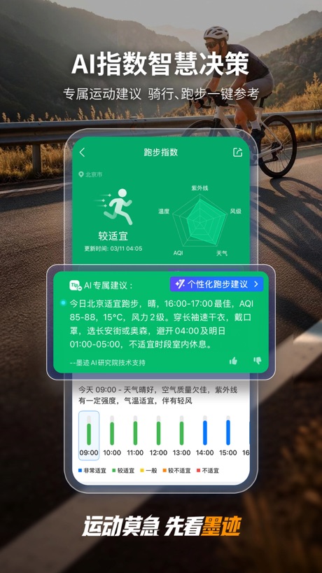 墨迹天气 软件截图