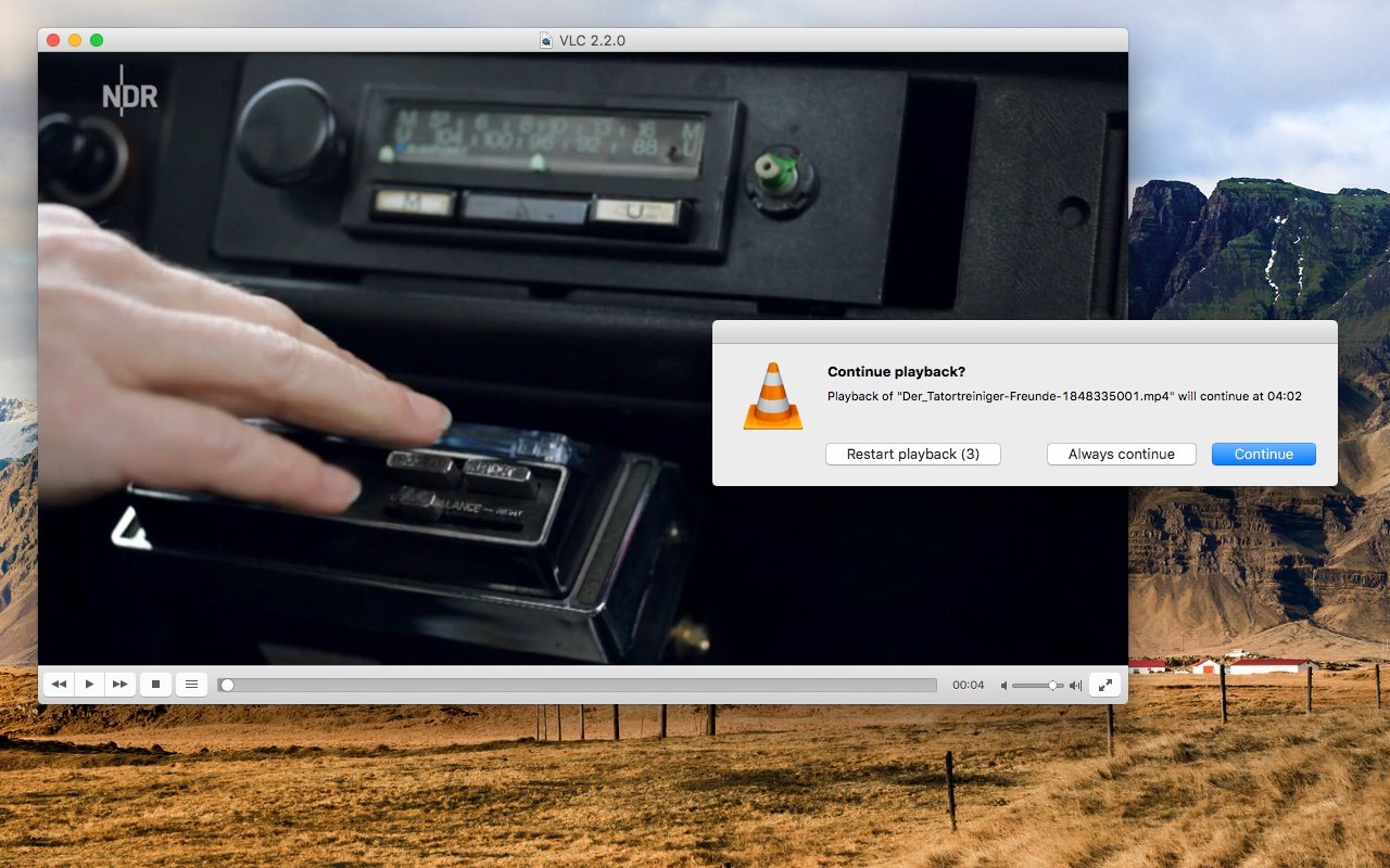 VLC media player 软件截图