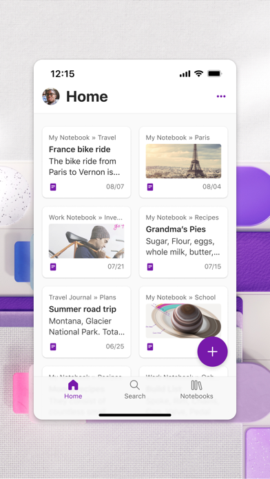 OneNote 软件截图