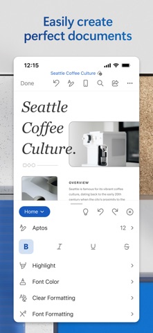 Microsoft Word 软件截图