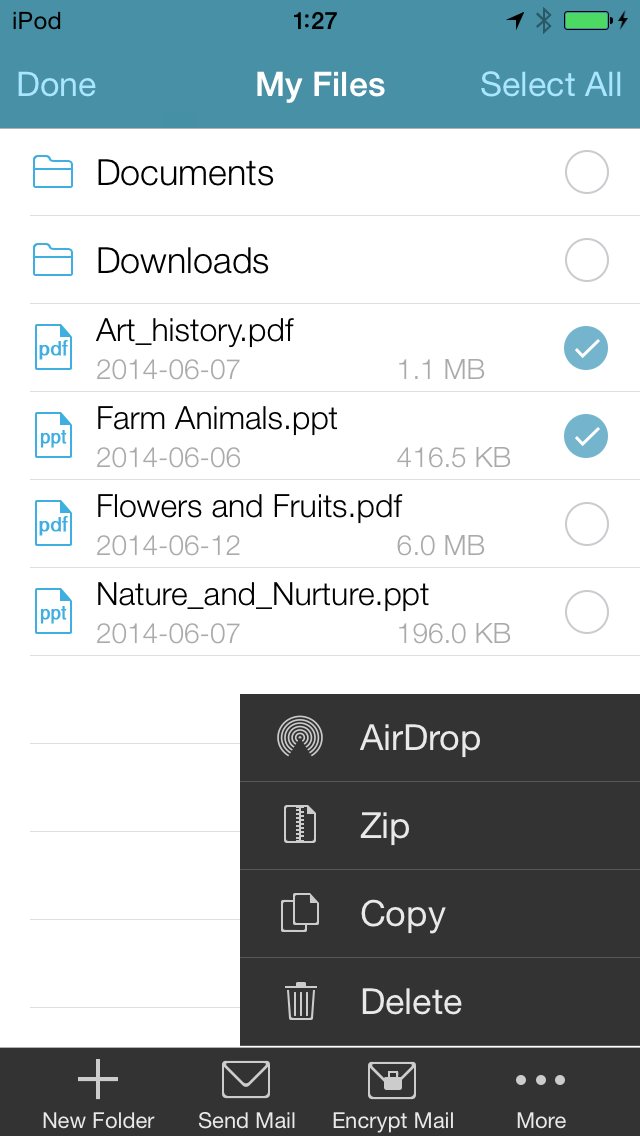 WinZip 软件截图