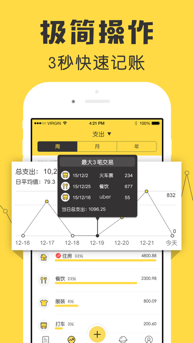 鲨鱼记账 软件截图