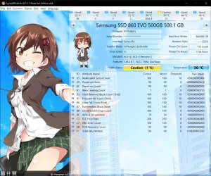 CrystalDiskInfo 软件截图