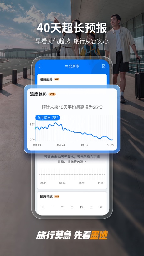 墨迹天气 软件截图