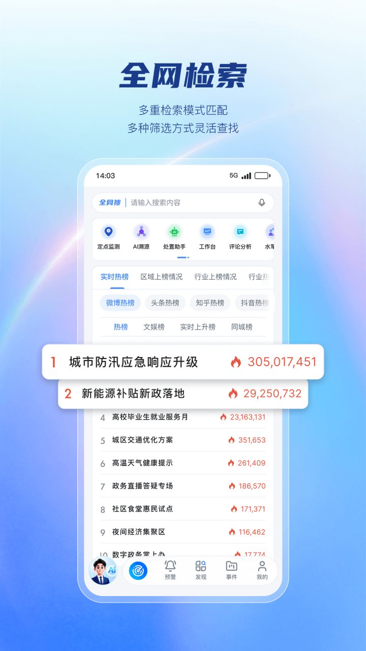 舆情秘书专业版 软件截图