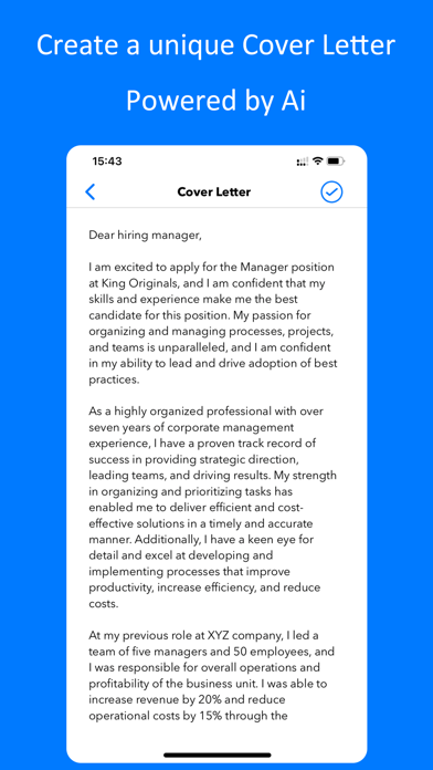 Resume.io 软件截图