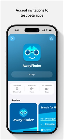TestFlight 软件截图