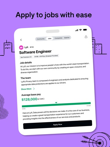 Glassdoor 软件截图