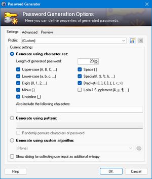 KeePass 软件截图