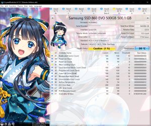 CrystalDiskInfo 软件截图